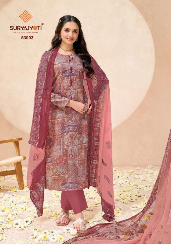 Suryajyoti naisha vol 5 wholesale dress material shops in tirupur